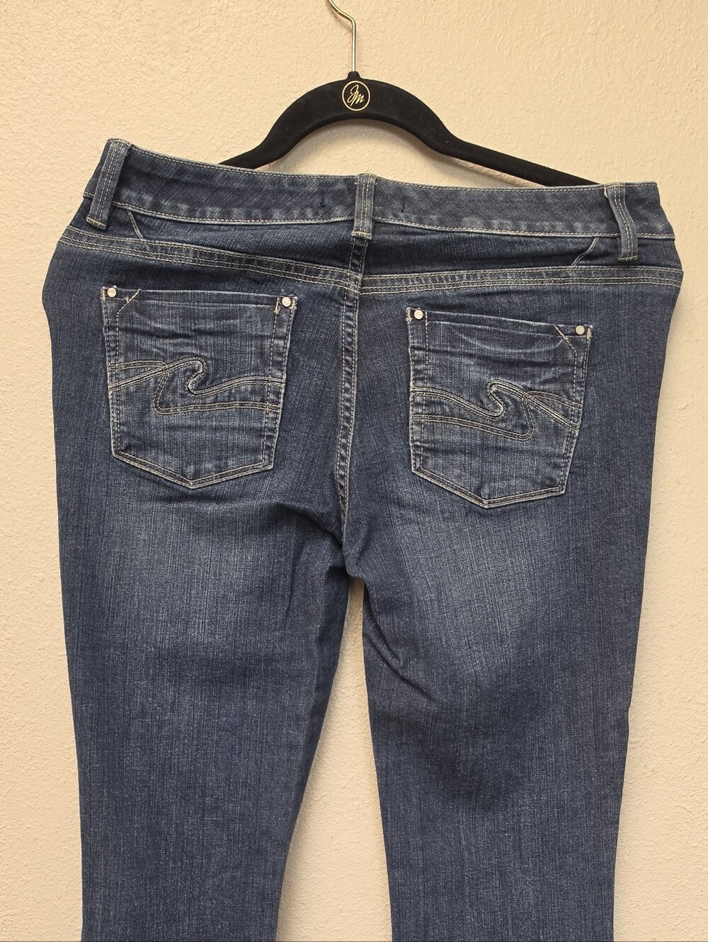 WHBM Distressed Bootcut Jeans - Picture 6 of 9